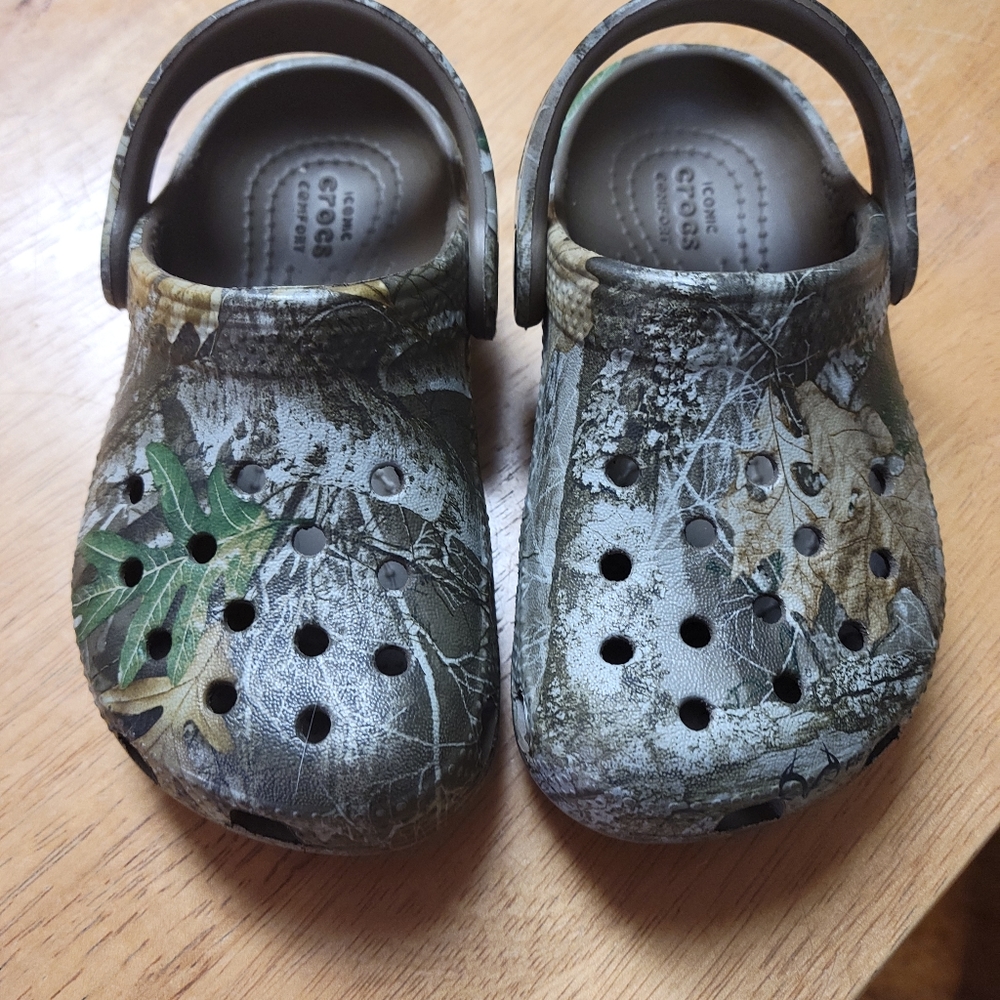 Camo Crocs